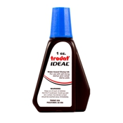 Trodat-IDEAL Stamp Ink 1 ounce Blue Ink