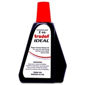 Trodat-IDEAL Stamp Ink 2 ounce RED INK