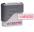 Ultimark+Pre-inked%3cbr%3eMessage+Stamp%3cbr%3eCOMPLETED