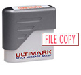 Ultimark+Pre-inked%3cbr%3eMessage+Stamp%3cbr%3eFILE+COPY